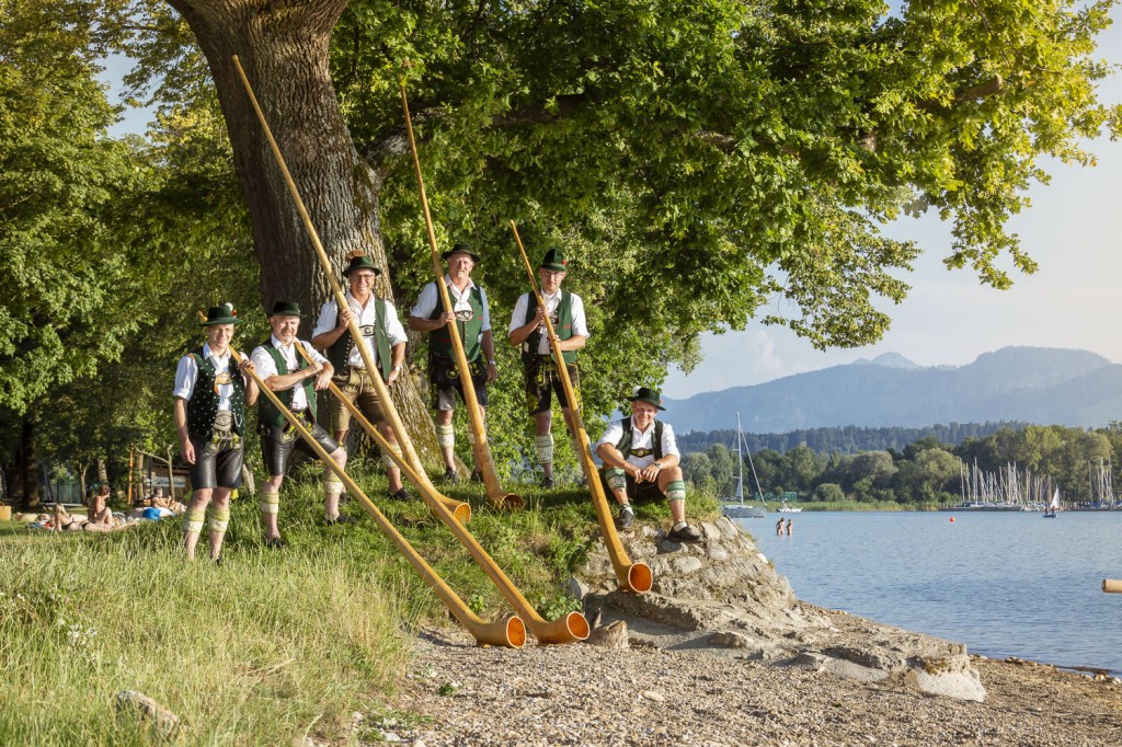 Bild von Gruppe Feldwieser Alphornbläser