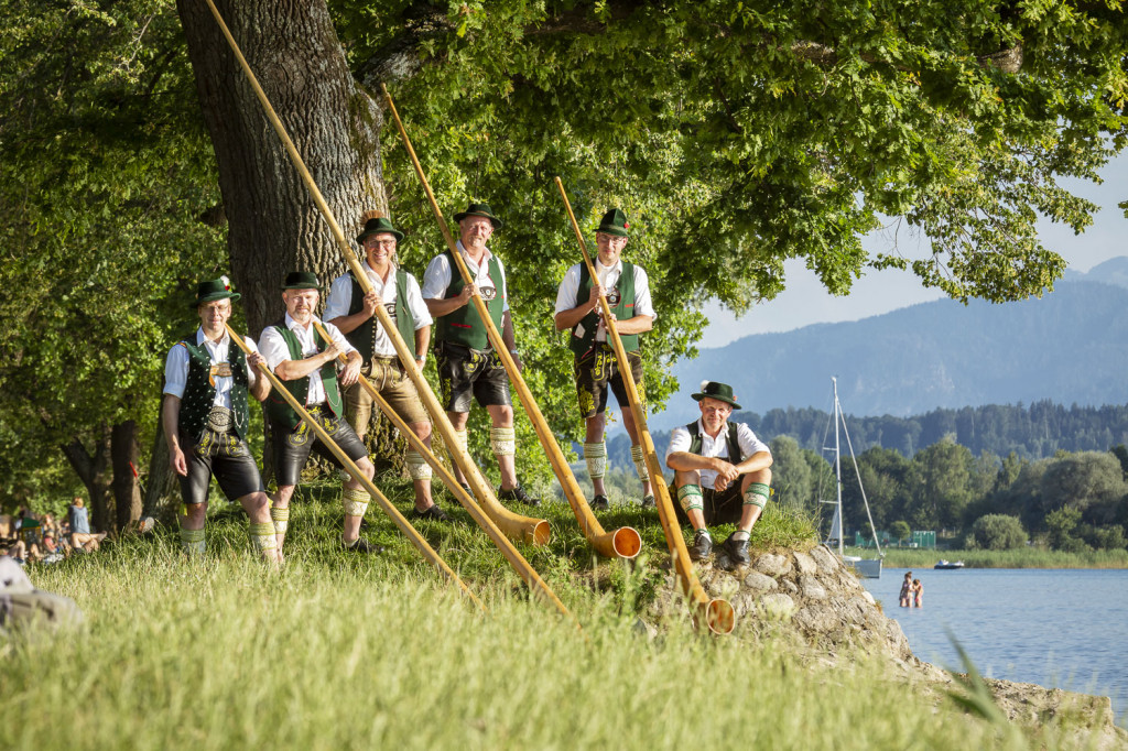 Bild von Gruppe Feldwieser Alphornbläser