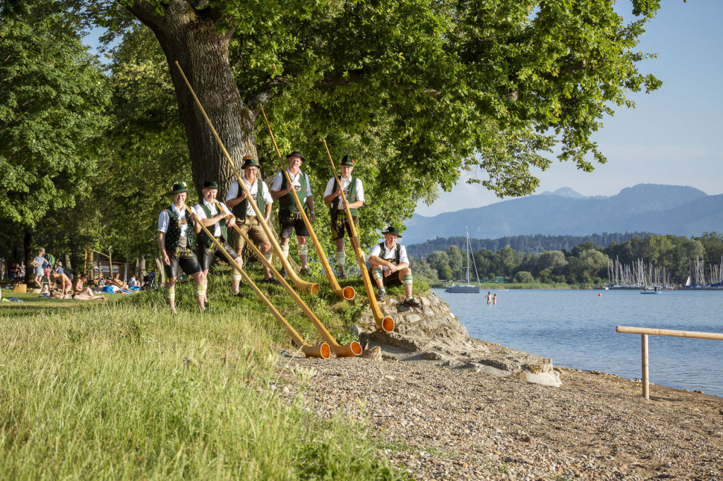 Bild von Gruppe Feldwieser Alphornbläser