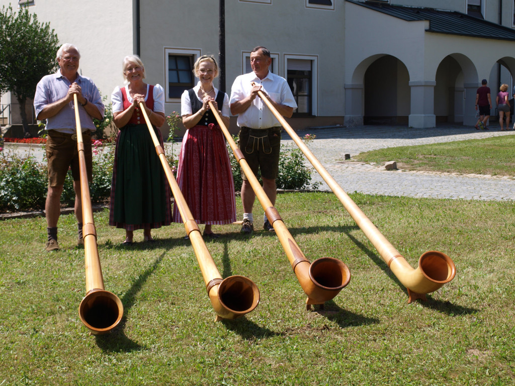 Bild von Gruppe Jacklberger Alphornbläser