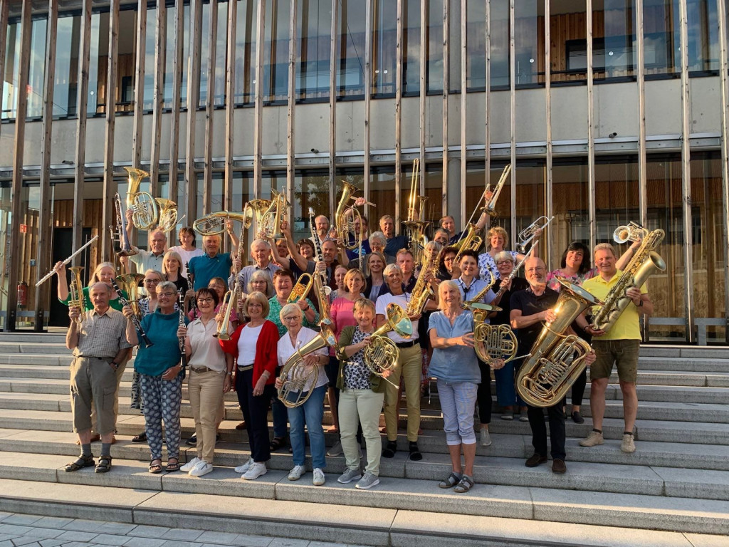 Bild von Gruppe Ü30 Bläser Musikverein Schnaitsee