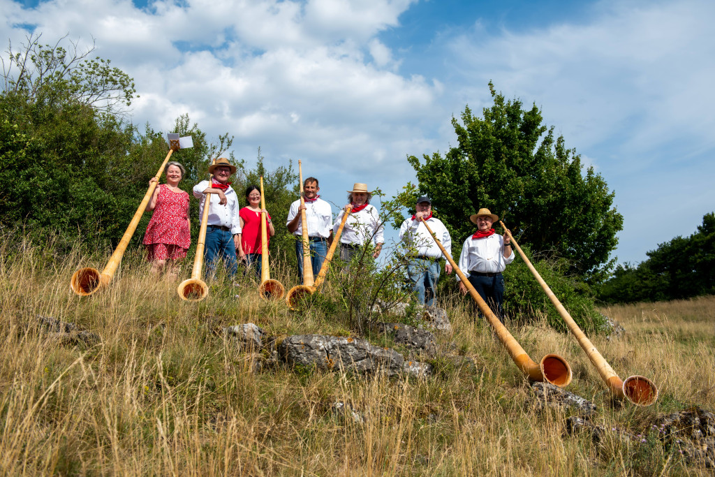 Bild von Gruppe Undorfer Alphornbläser & Franz und Andreas Schüssele